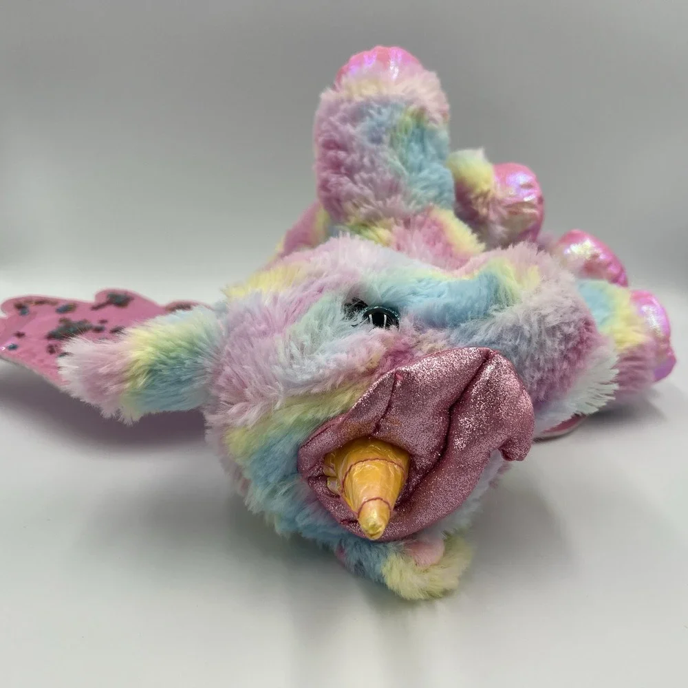 Barbie Dreamtopia Talking Unicorn Pet Doctor Pink - Plush Only - Tested Works